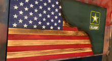 Load image into Gallery viewer, Rustic Army Flag
