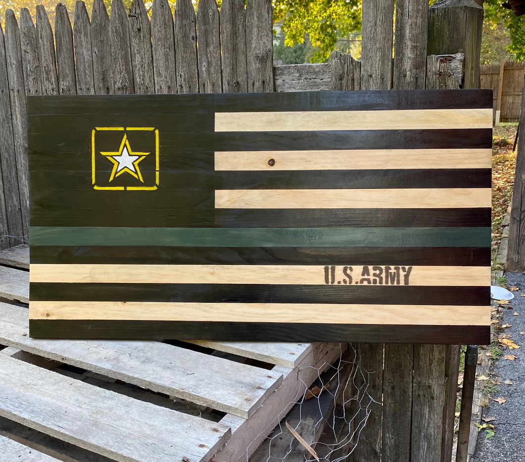 US Army Crate Flag