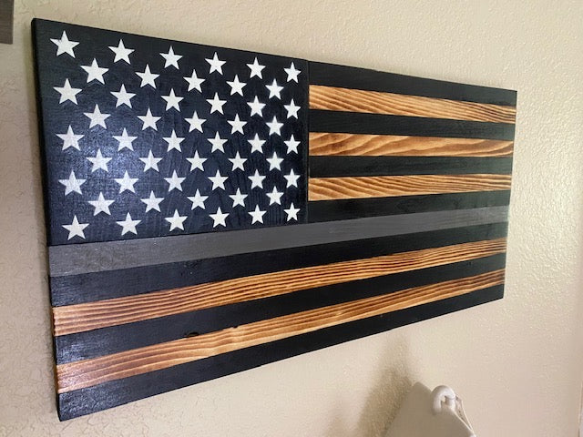 Thin Grey Line Flag