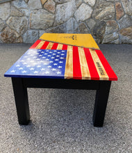 Load image into Gallery viewer, Rustic Flag Coffee Table
