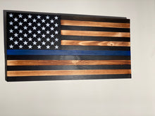 Load image into Gallery viewer, Thin blue Line Flag
