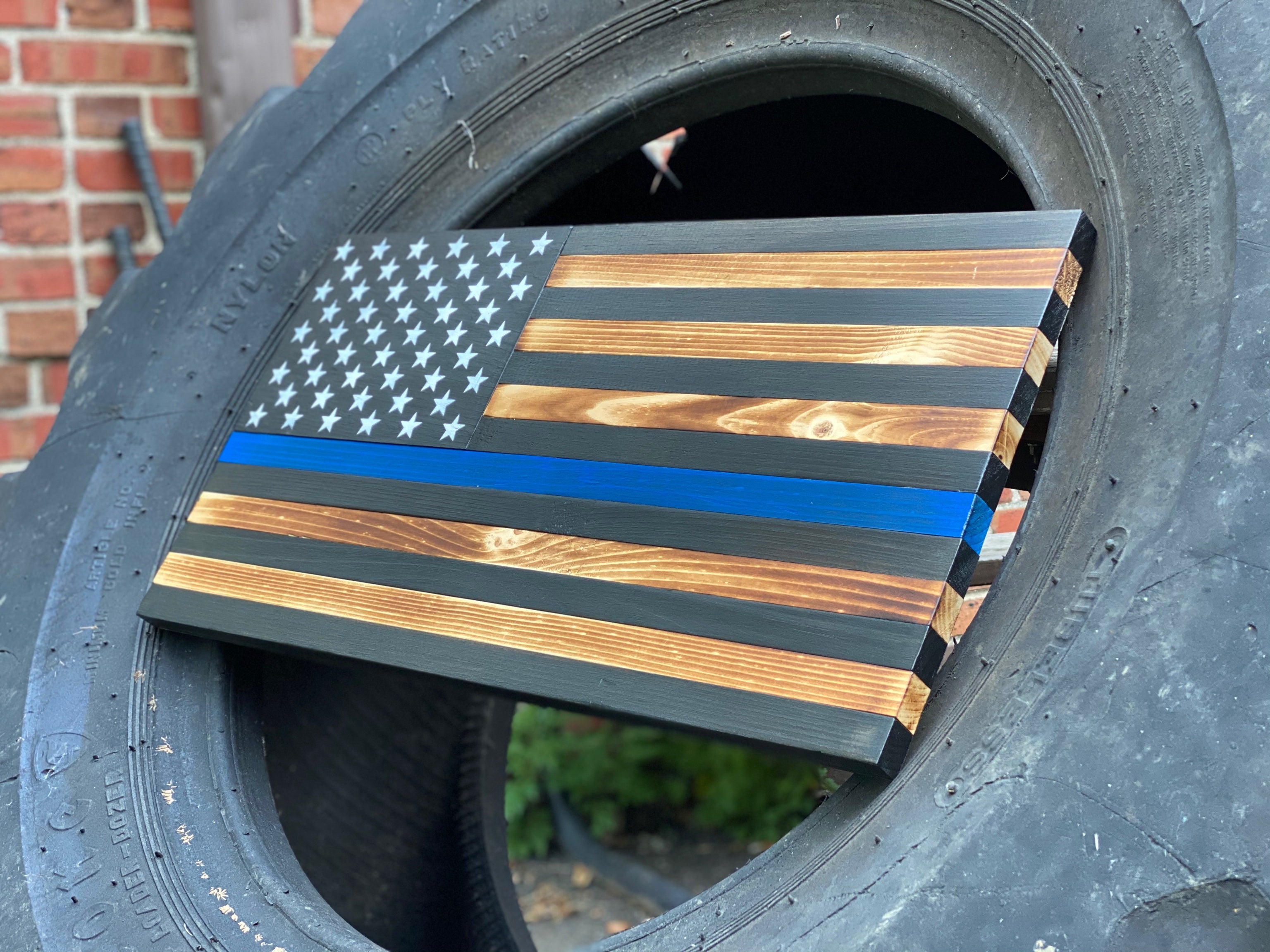 Thin Blue Line - Wood Cutting Board – ThinBlueLineHeroes