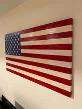 Load image into Gallery viewer, White Washed American Flag
