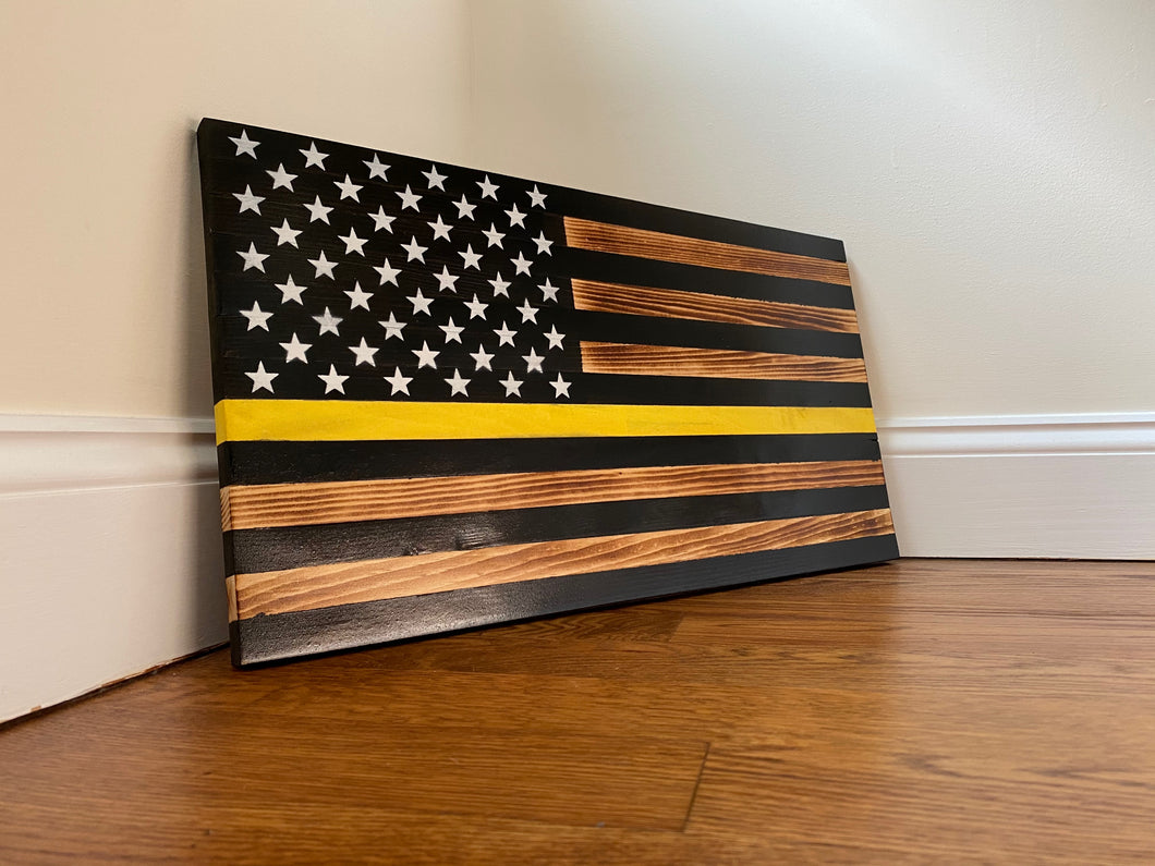 Thin Yellow Line Flag